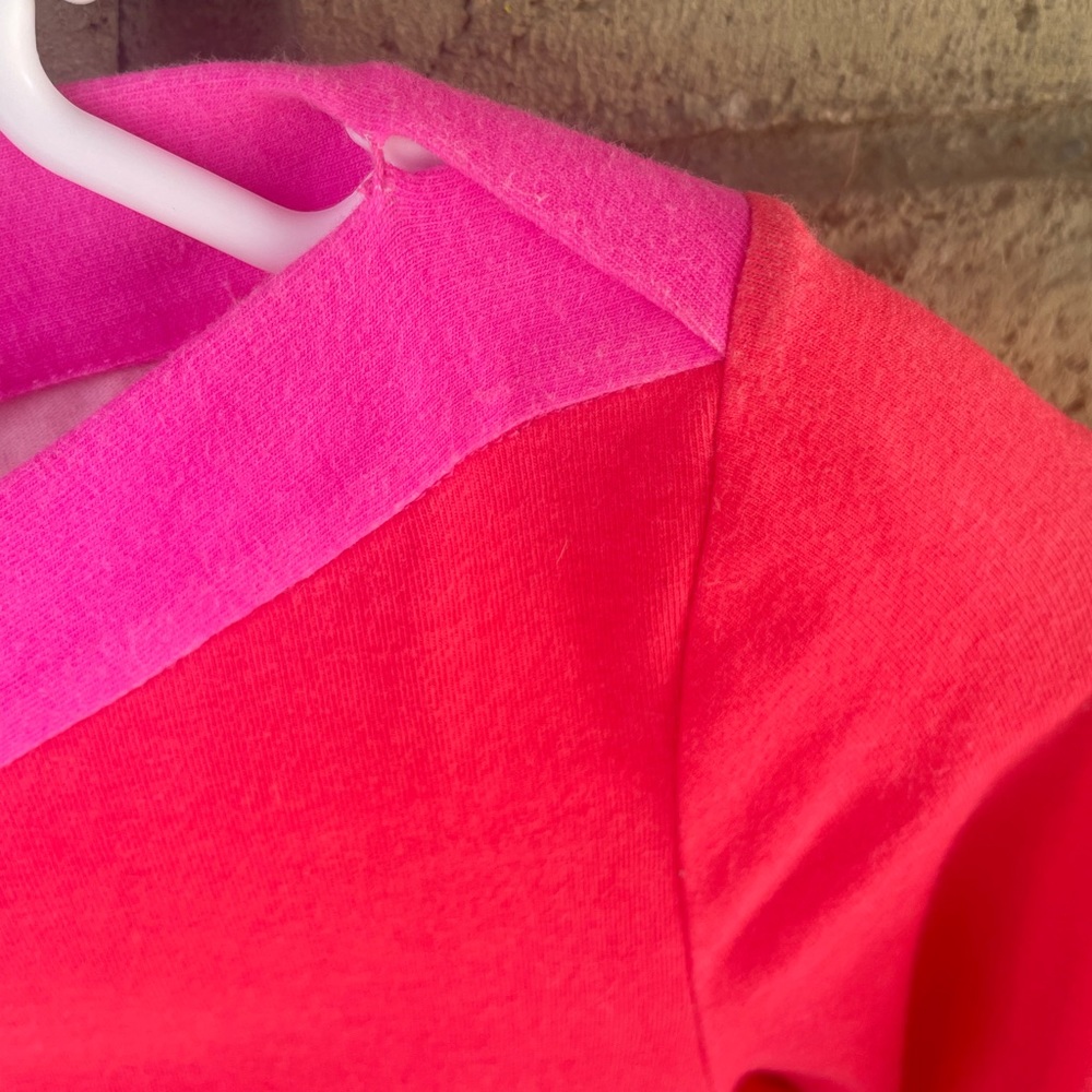 Kate Spade tunic Barbie pink and neon orange - Picture 3 of 12